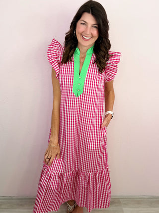 Downtown Brunch Midi Dress
