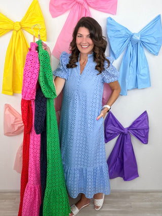 Meadow Whisper Midi Dress