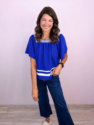 Everyday Rally Top (Royal)