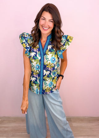 Flirty in Florals Top