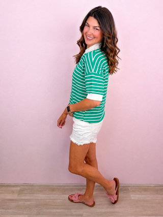 Casual Cutie Top (Green)