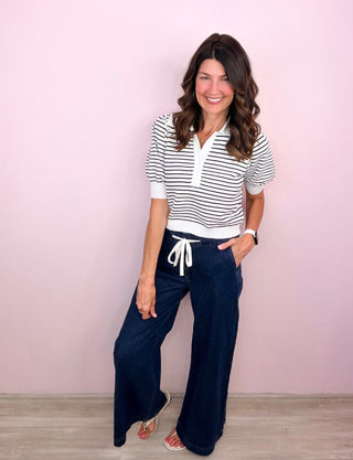 RISEN Slouchy Wide Leg Pants