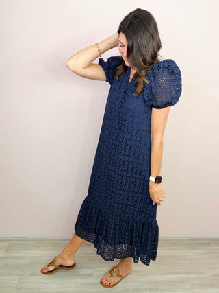 Meadow Whisper Midi Dress