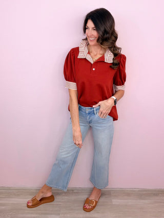 MICA Mid-Rise Soft Wide Leg Denim