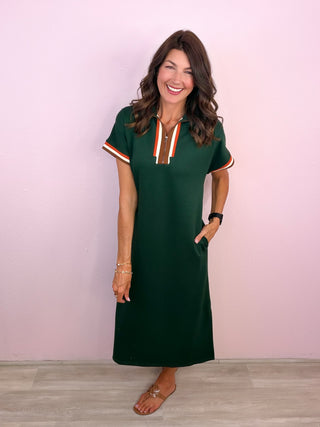 Beautifully Simple Dress (Hunter)
