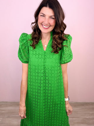 Meadow Whisper Midi Dress