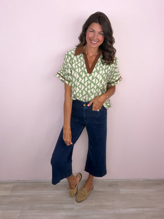 Wear It Well Top (Green)
