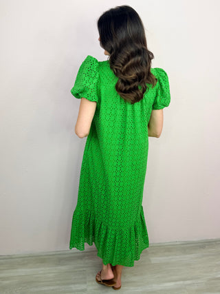 Meadow Whisper Midi Dress
