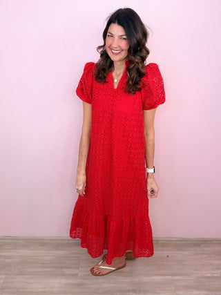 Meadow Whisper Midi Dress