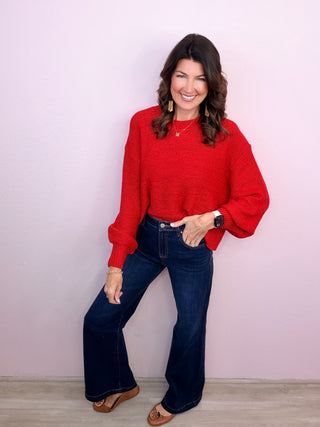 True Style Solid Sweater