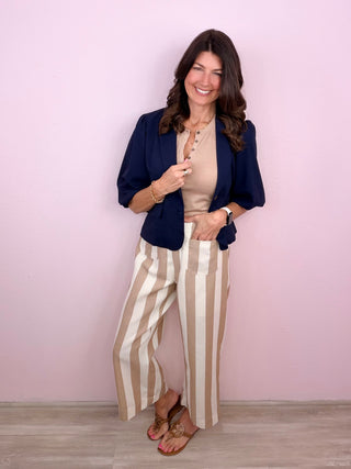 Effortless Stripe Pants