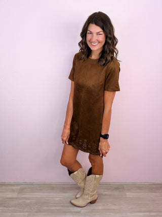 Vegan Suede Moments Dress
