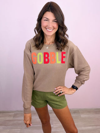 Gobble Cozy Cord Pullover