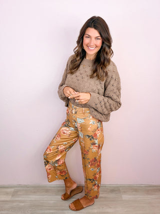 LOVESTITCH® Cozy Charm Chenille Sweater
