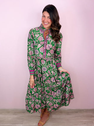 Keepsake Floral Midi Dress