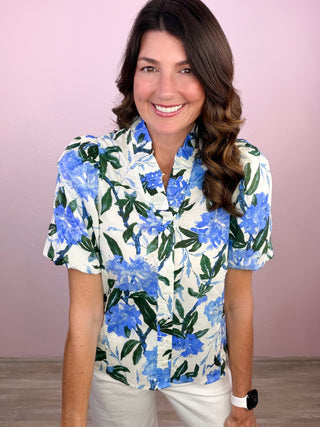 Golden Hour Floral Top