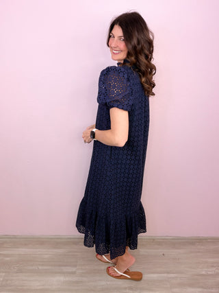 Meadow Whisper Midi Dress