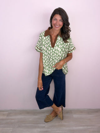 Wear It Well Top (Green)