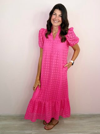 Meadow Whisper Midi Dress