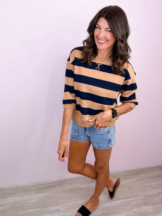 RISEN Pocket Detail Denim Shorts
