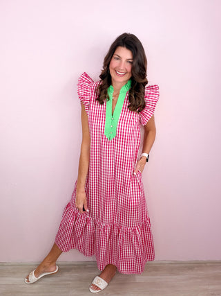 Downtown Brunch Midi Dress