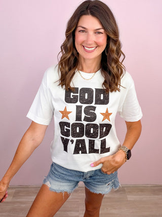 God Is Good Y'all T-shirt
