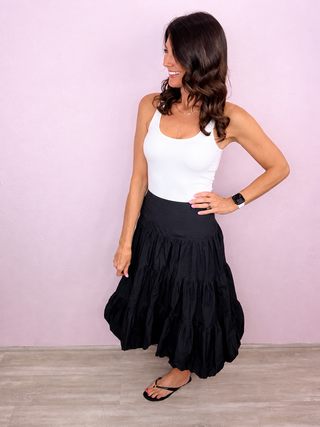Everyday Dream Maxi Skirt (Black)