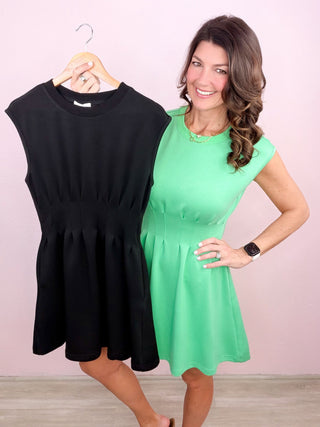 Elevated Throw On Dress