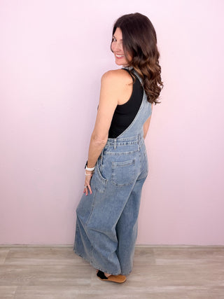 Effortless Agenda Denim Overalls