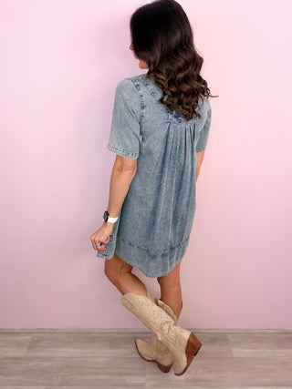 Charming Must Denim Dress