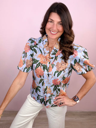Golden Hour Floral Top