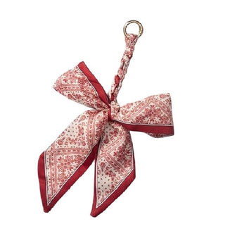 Bow Scarf Keychain