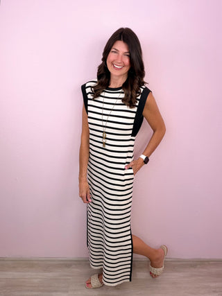 Clean Lines Midi Dress