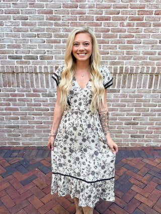 Refined Romance Midi Dress