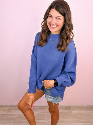 Always In Style Sweater (Purple)