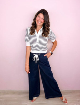 RISEN Slouchy Wide Leg Pants