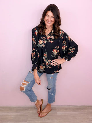 MICA Straight Leg Distressed Denim