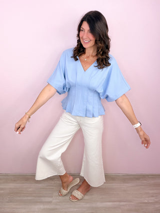Polished Ease Top (Blue)