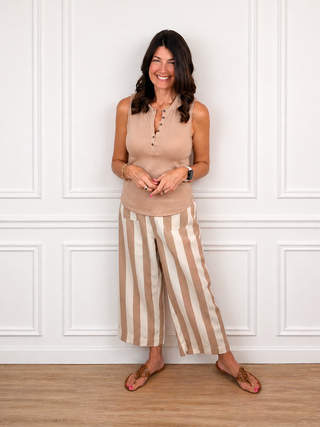 Effortless Stripe Pants