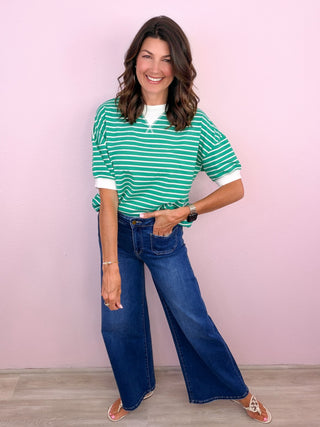 Casual Cutie Top (Green)