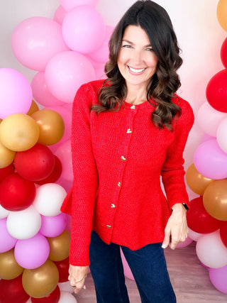 Touch Of Heart Cardigan