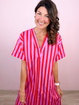 Bold Moves Midi Dress