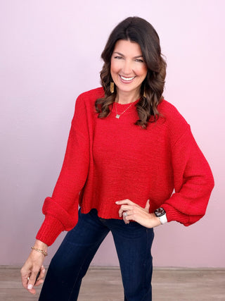 True Style Solid Sweater