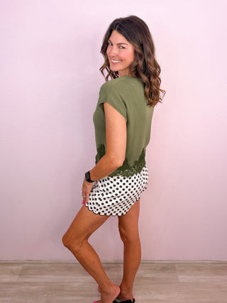 Effortless Class Top (Olive)