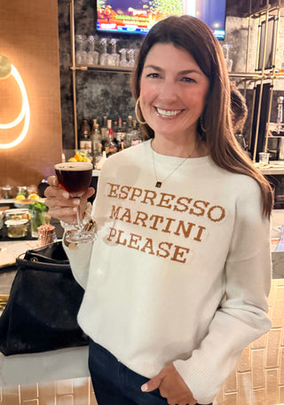 Espresso Martini Please Sweater