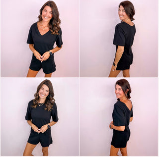 Double Take 2-Way Cotton Romper