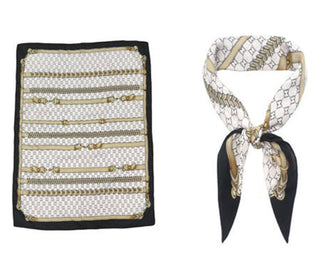 Equestrian Elegance Silky Scarf