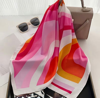 Pink Horizon Scarf