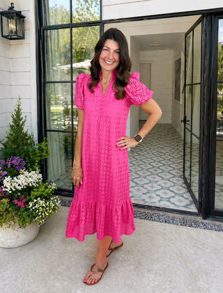 Meadow Whisper Midi Dress