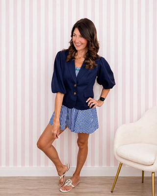 Power Move Puff Sleeve Blazer